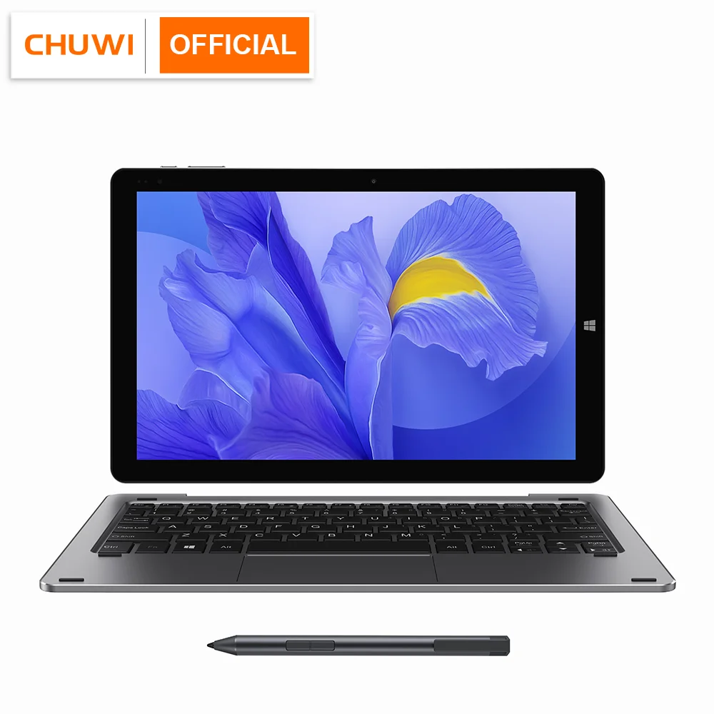 

CHUWI Hi10 X 10.1 inch 1920*1200 IPS 2 in 1 Intel Celeron N4100 Quad Core 6GB 128GB Windows 10 PC 2.4G/5G Wifi Kids Tablet PC, Gray