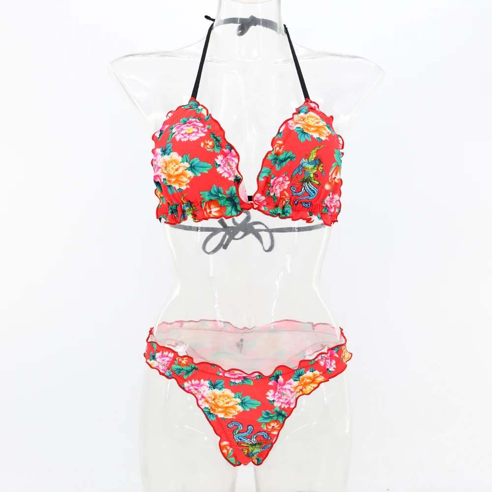 

2021 selling high quality wear-resistant women's Brazilian swimwear wholesale