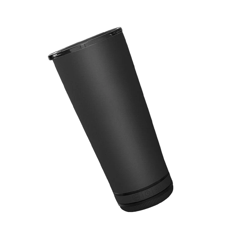 

Hot Sale Rechargeable Thermal Insulation Water Cup Wireless Speaker Birthday Gift With Color Flashlight