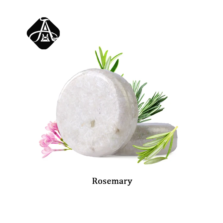 

AH Private Label Wholesale Vegan Rosemary Essential Oil Hair Care Solid Shampoo Soap Bar