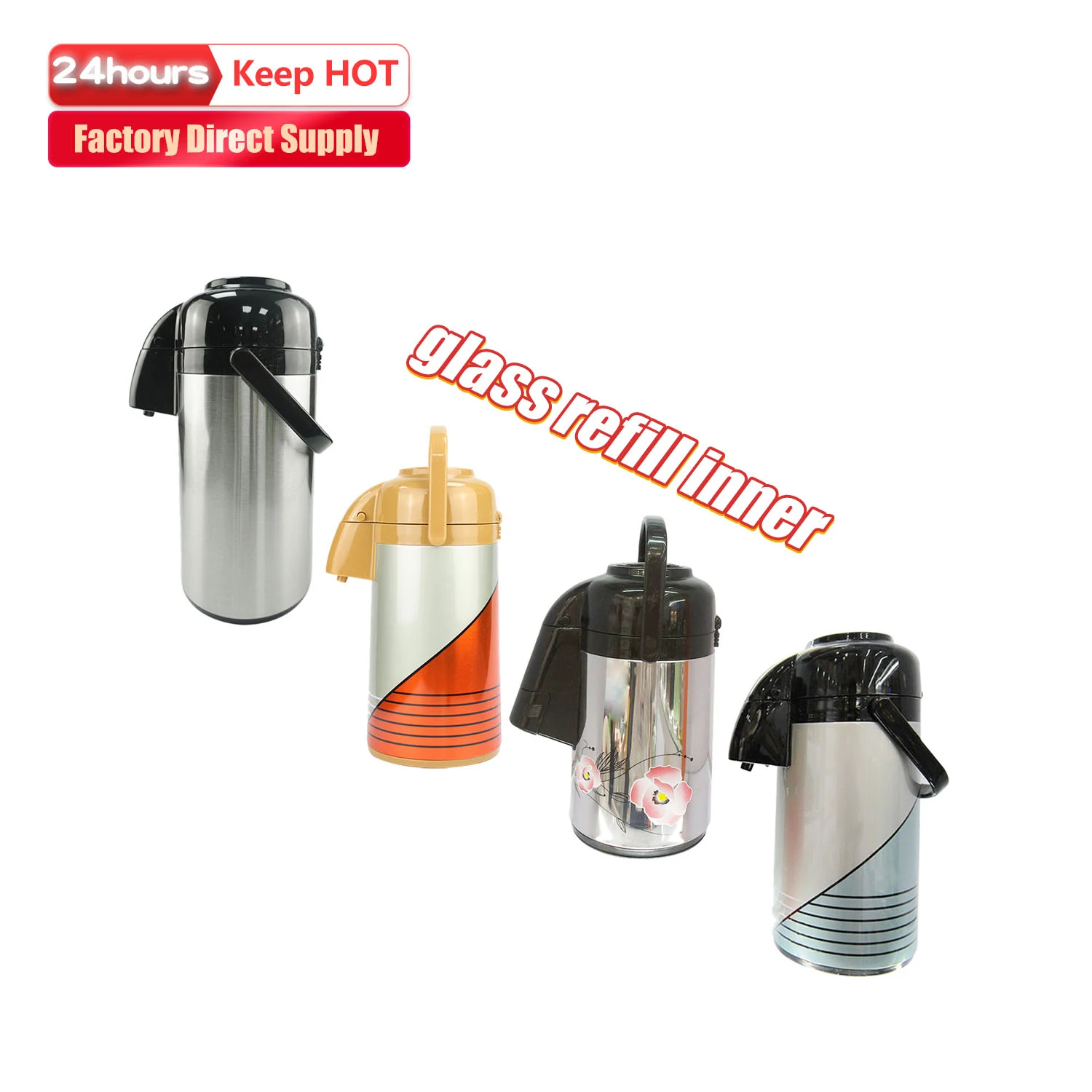 Manufacturer Red Pump Dispenser Insulated Thermal Coffee Thermos Stainless  Steel Airpot with Glass Liner from China Manufacturer - HUNAN WUJO GROUP  IMPORT & EXPORT CO. LTD.