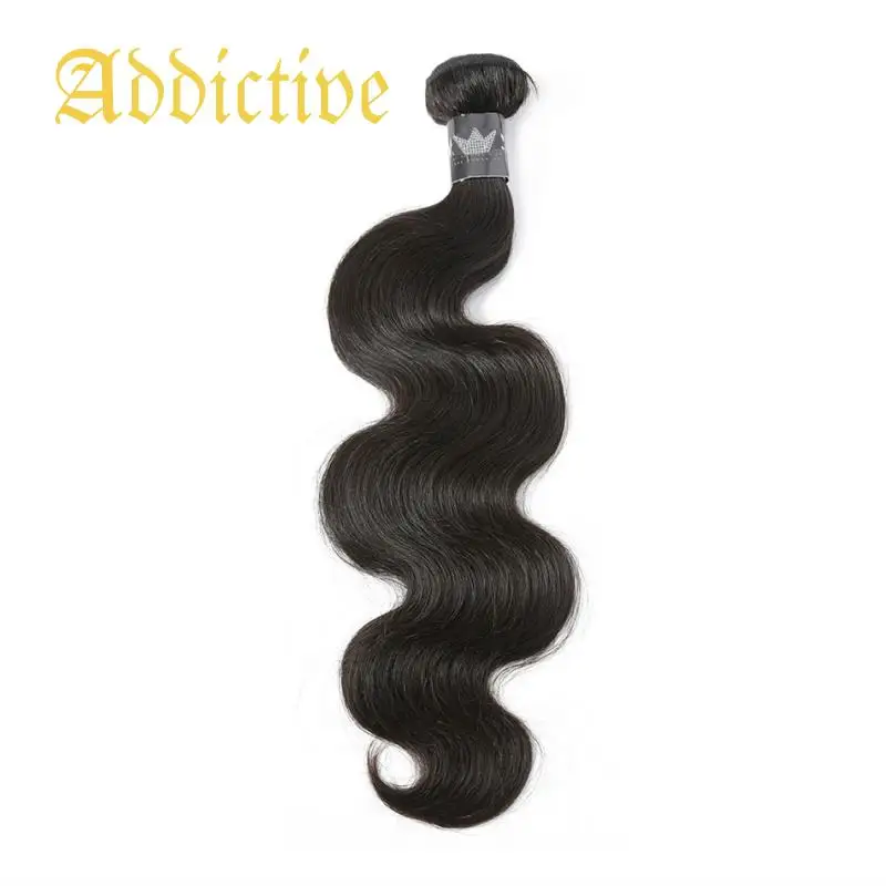 

Addictive 10A Body Wave 3 Bundles Peruvian Hair Weave Bundles 8''-30'' Human Hair 4 Bundles Natural Color Remy Hair Extension