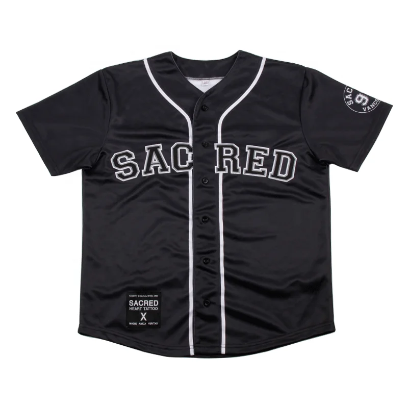 

Fast Turnaround Softball Wear Top Quality Custom Sublimation Baseball Jersey New York Baseball Team Jersey Style, Customized color