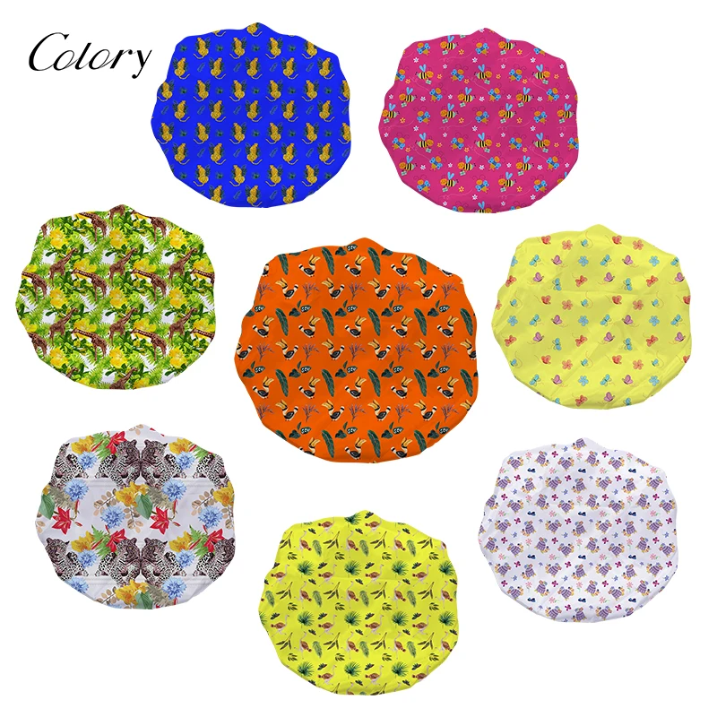 

Colory Low MOQ Bonnet For Hotel Luxury Shower Caps, Customized color