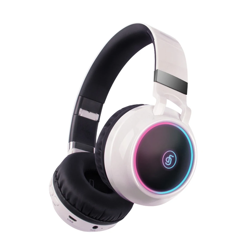 

Factory Direct Sales wireless led deep bass diy headphone set