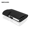 Factory wholesale amazon RFID blocking money clip PU leather credit card holder for men