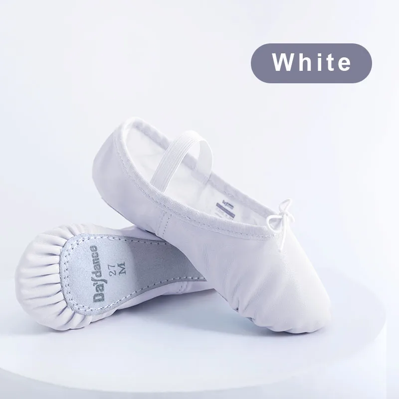 
Genuine Leather Ballet Shoes Sheepskin Dance Slippers 