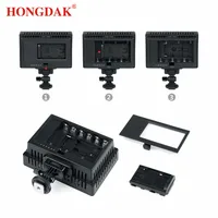 

Free Shipping HONGDAK Hot Selling Product HD-160 Led Video Studio Camera Flash Led Light With Factory Price
