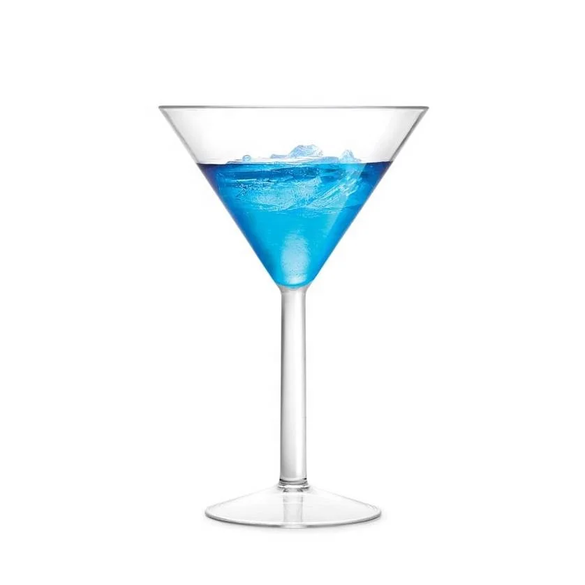 

Wholesale Customized 200ml 7oz Set of 6 Reusable High Quality Crystal Lead-Free Martini Cocktail Glasses, Clear