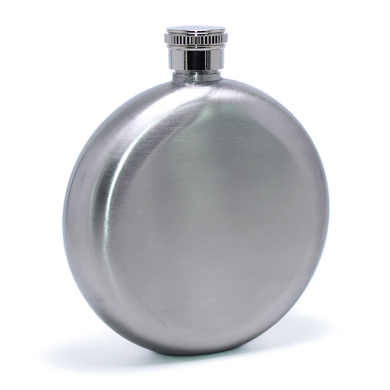 

5oz 150mL Portable Stainless Steel Wine Whiskey Flask Alcohol Bottle Bridesmaid Gifts Hip Flask Round Hip Flask