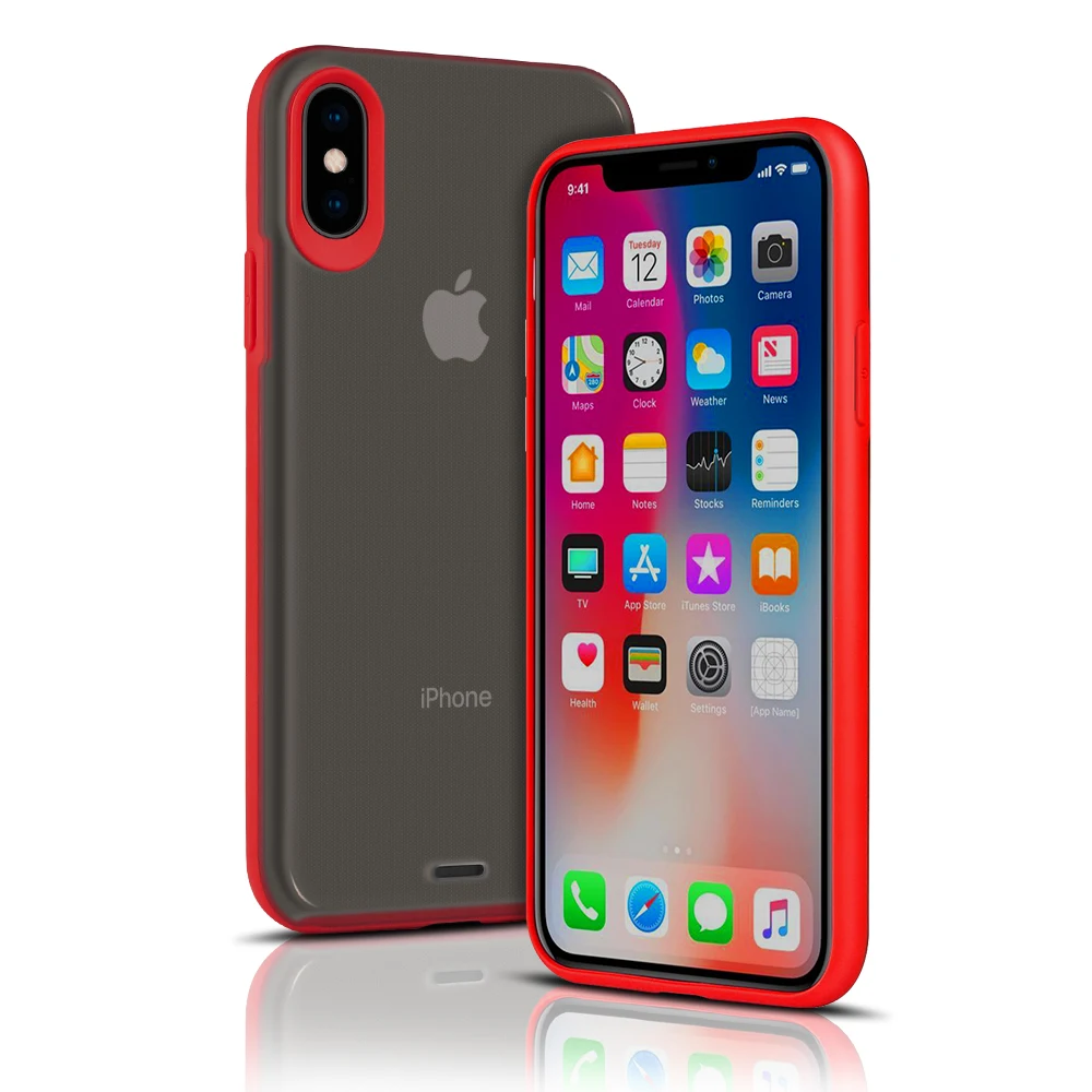 

Shockproof phone case mobiles covers for iphone xs, Black;blue;red