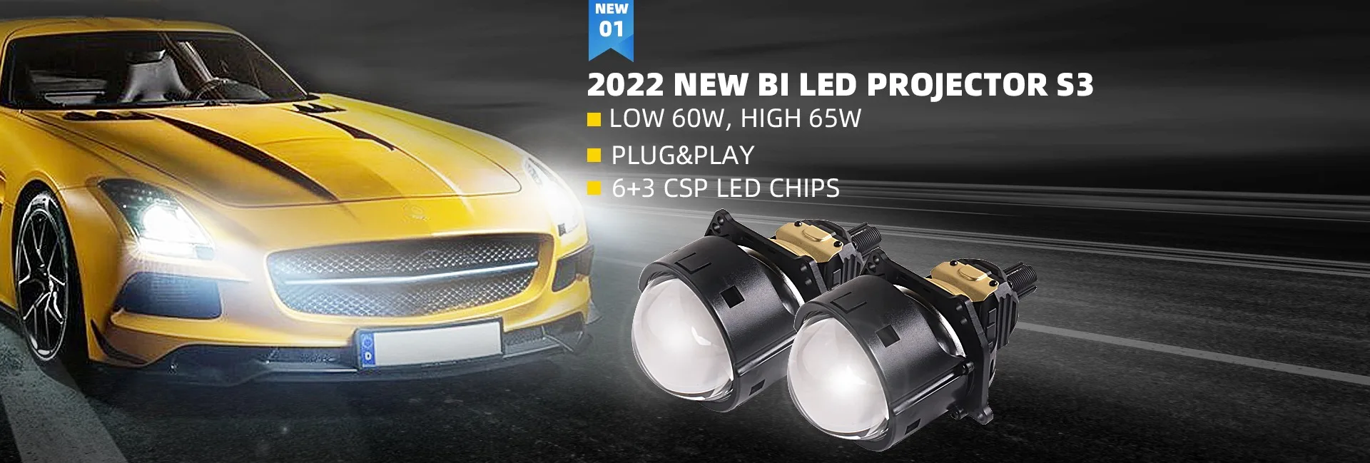 Guangzhou Sanvi Auto Technology Co., Ltd. LED projector lens, Laser headlight