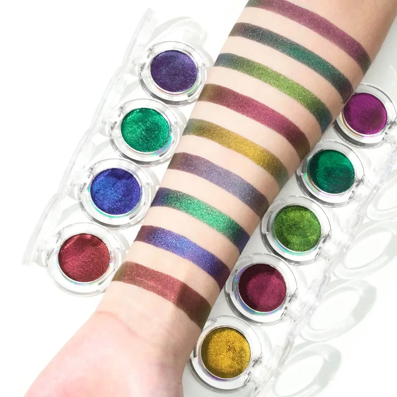 

high pigment eye shadow glitter private label single eyeshadow packaging wholesale