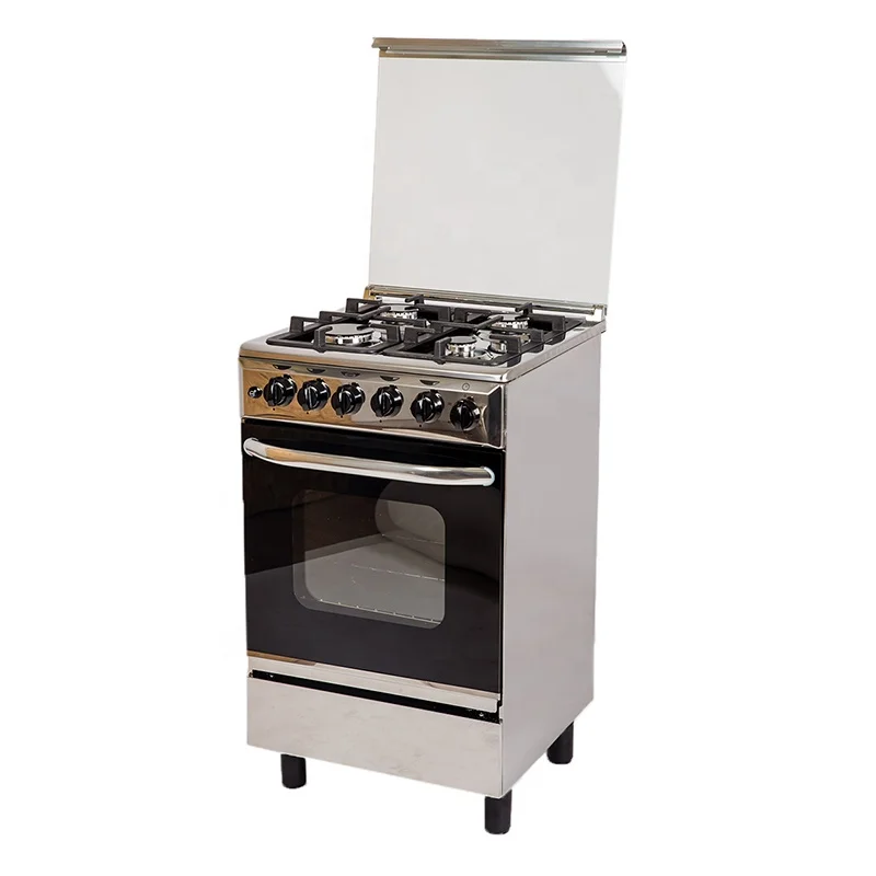 
4 burner gas standing cooker stove with oven  (62394667270)
