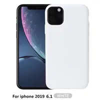 

100% Fit Factory Price Liquid Silicone Mobile Cell Phone Case Back Cover for Apple iPhone XI Max 2019