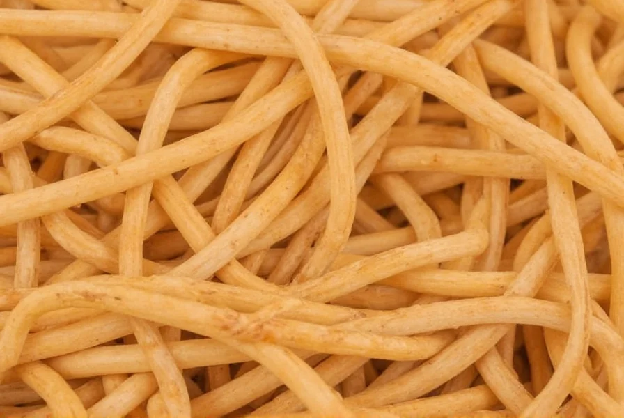 Close-up of Sri Lankan cinnamon quills showing multiple thin layers and light tan color