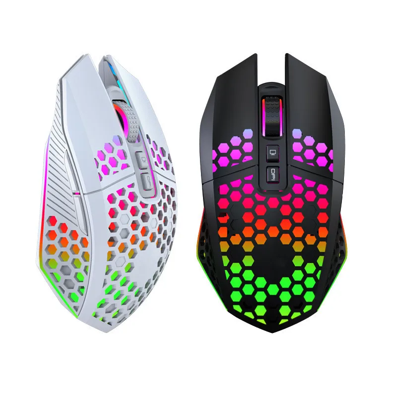 

RGB backlit gaming mouse Rechargeable wireless mouse gamer mice