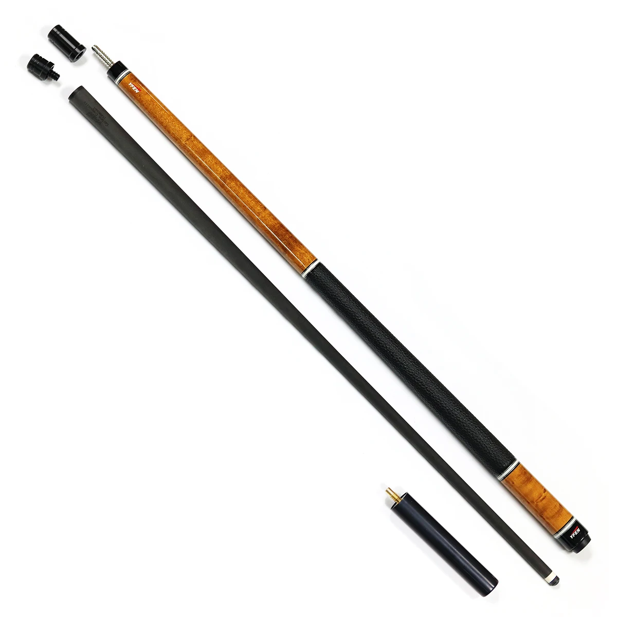 New Design Handmade YFEN M6 Carbon Shaft & Maple Butt Billiard Pool Cue Stick