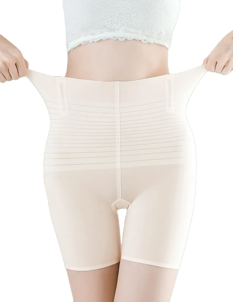 

High Waist Tummy Control Women Crotchless Bodysuit Hip Enhancer Slim Full Body Shapewear