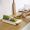 household eco friendly fruit vegetable sink plastic colander for kitchen