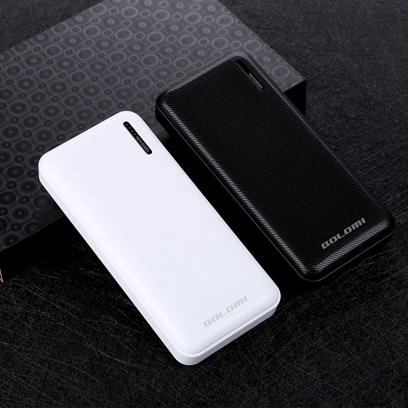 electronics Ultra slim custom logo power banks 20000mah powerbank promotion charger 10000mah power banks - ANKUX.COM
