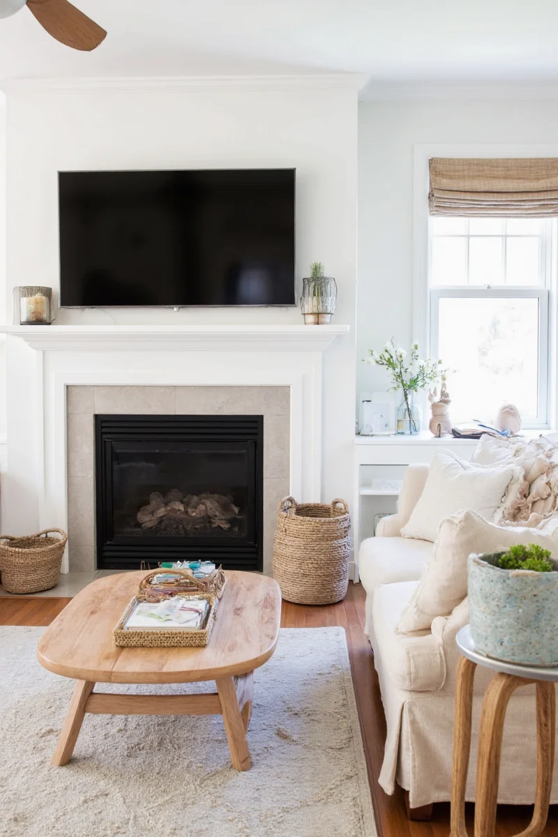 7 family friendly living room tv room ideas that bring joy and hide the mess