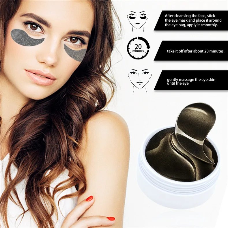 

BLACK PEARL EYE MASK best selling effeectively moisturizing and lifting skin remove dark circles natural eye treatment mask