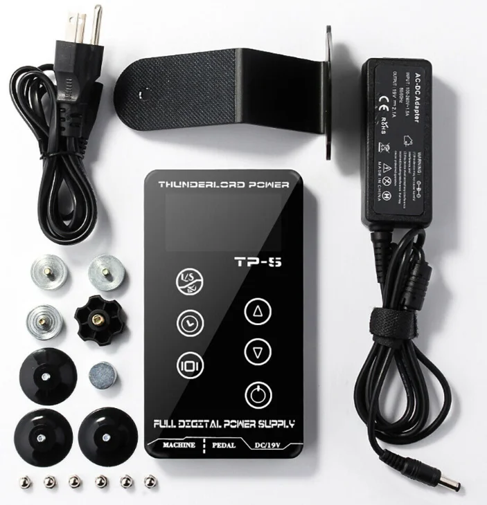 

China ez Tattoo machine manufacturer TP-5 Thunderlord professional device tattoo power supply