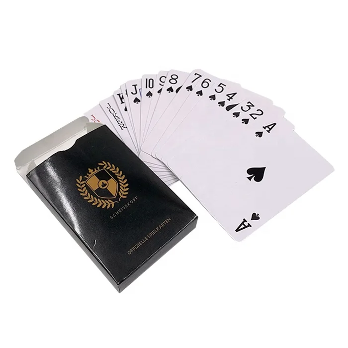 

New Arrival Paper Poker Card Custom Design Playing Cards