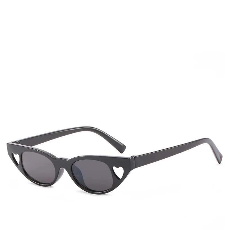 

RENNES [RTS] INS Hot Selling PC Frame Love Cat Eye Sunglasses Virgin Universal Retro Street Shooting Sunglasses