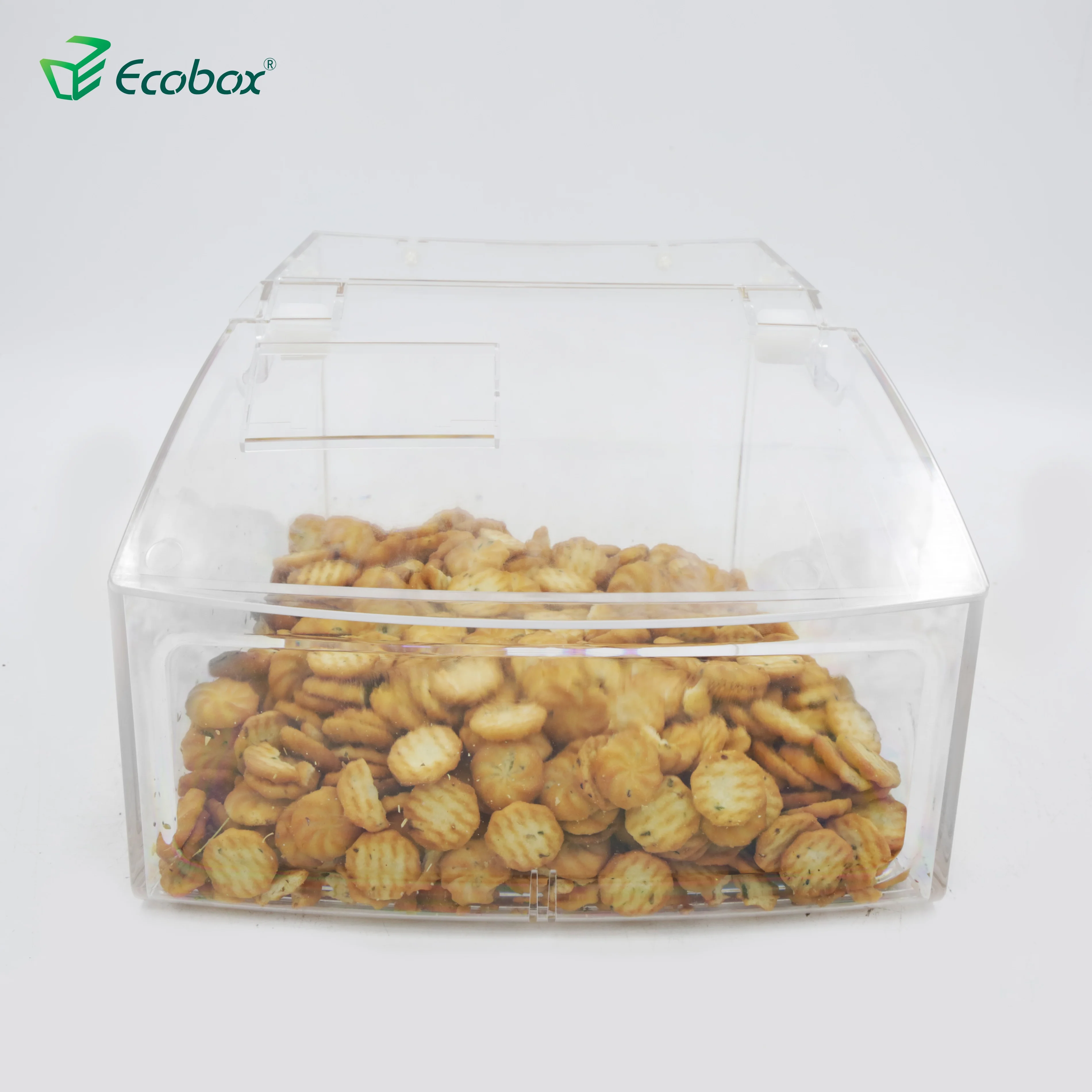 Ecobox Bulk Food Candy Bins Clear Plastic Box Storage Container For