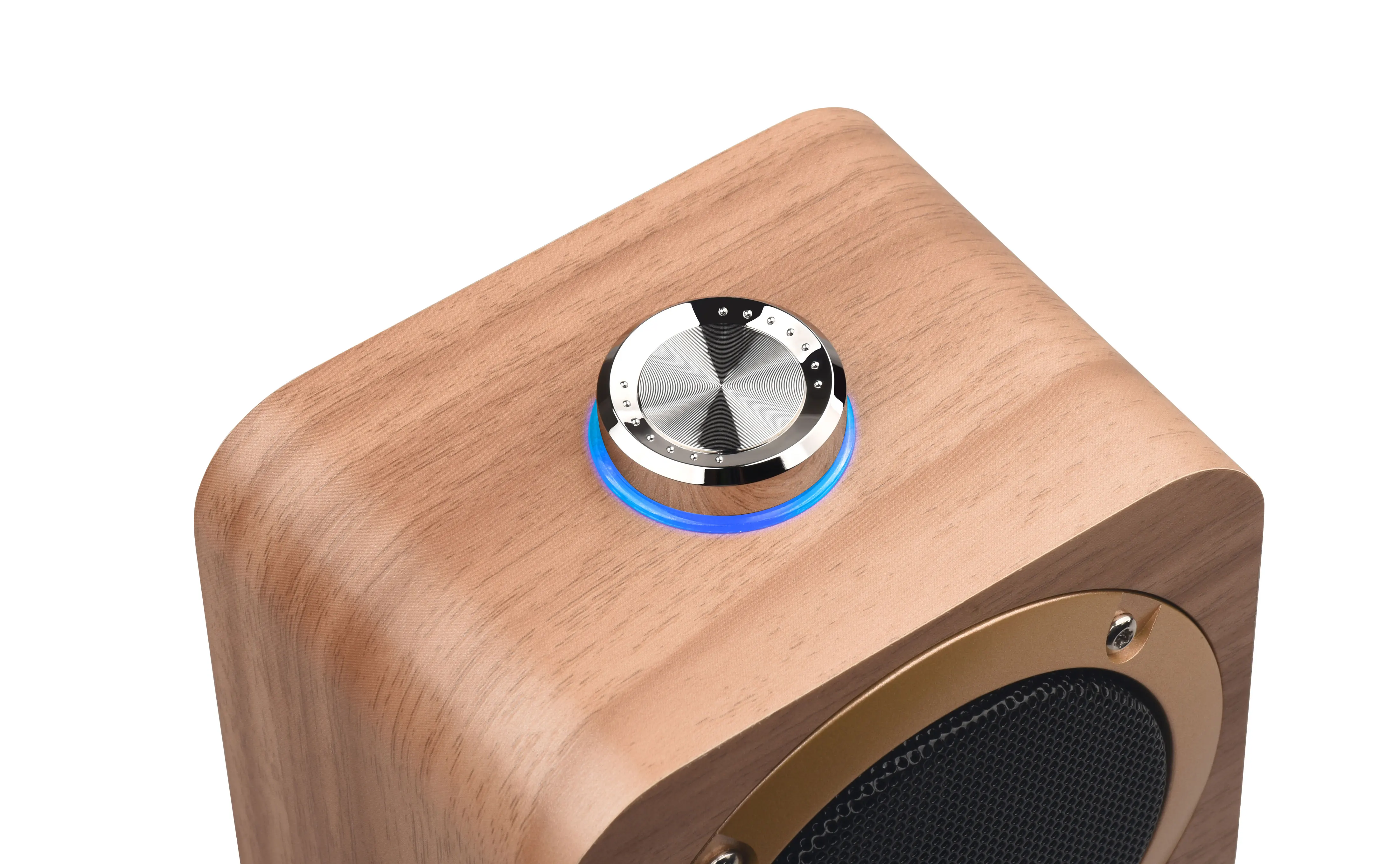 woodulisten Wooden Wireless Mini Bluetooth Speakers Beautiful Natural Sound Use 1 Pair 2 True Stereo TWS Branch Design - ANKUX.COM