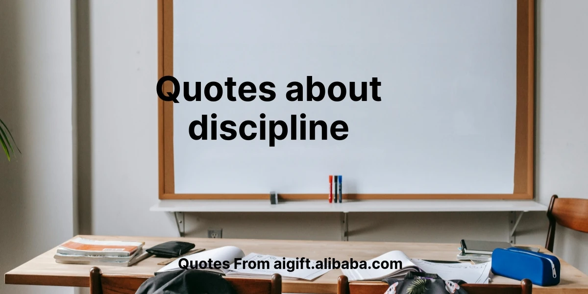 quotes about discipline