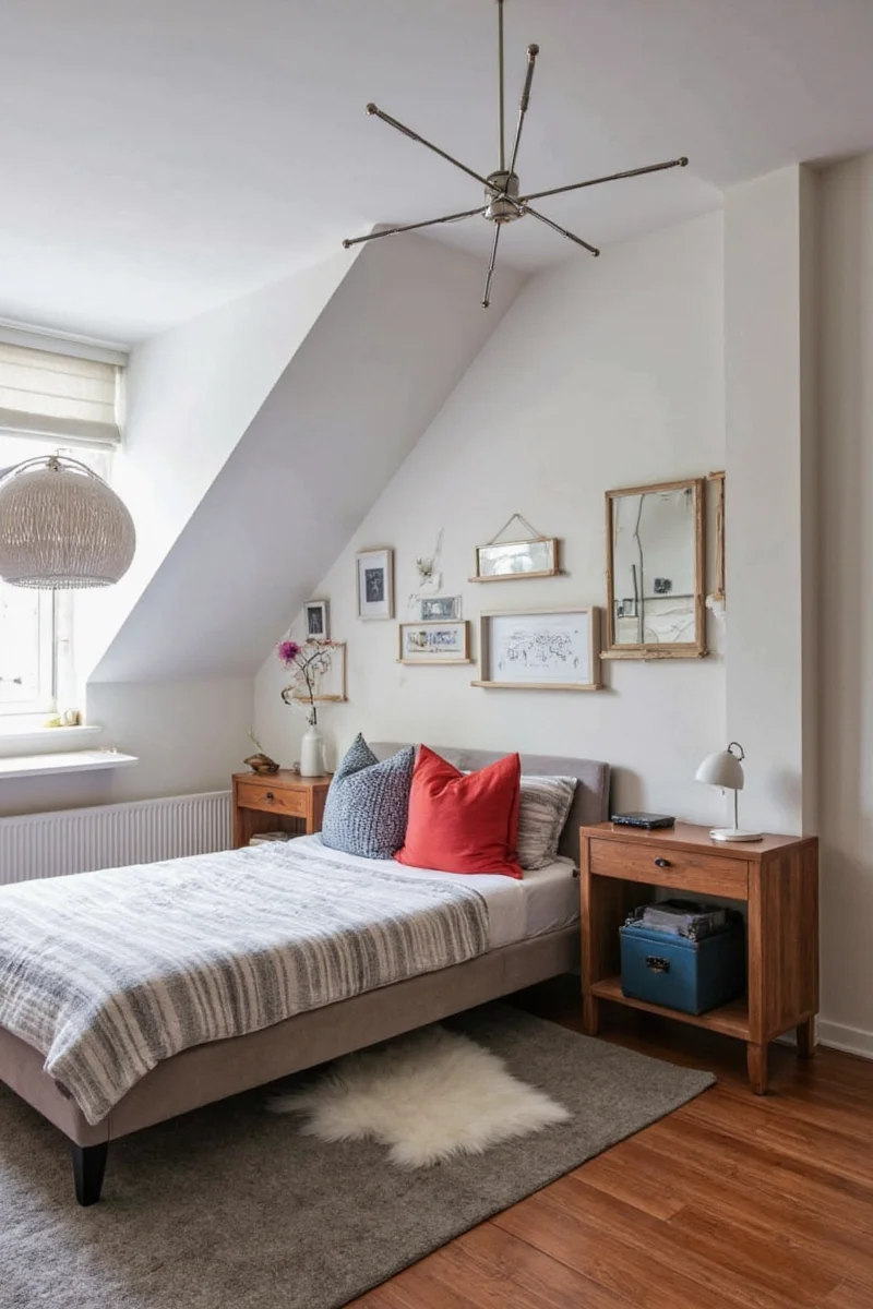 Easy-to-Clean Vinyl Flooring and Stain-Resistant Bedding