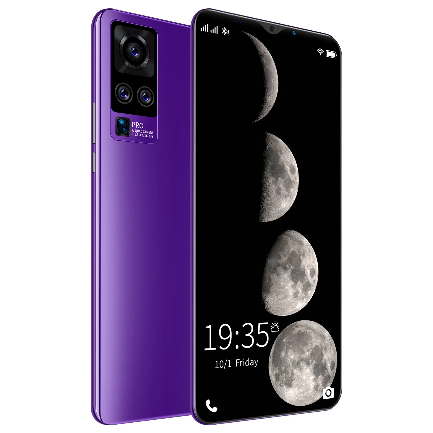 

X50 plus 6GB+128GB 5.8 inch 4800mAh Android 10.0 Cheap Unlocked Cell Phone Low Price Smart Mobile Phones 4G Android Smartphone, Purple, red, blue