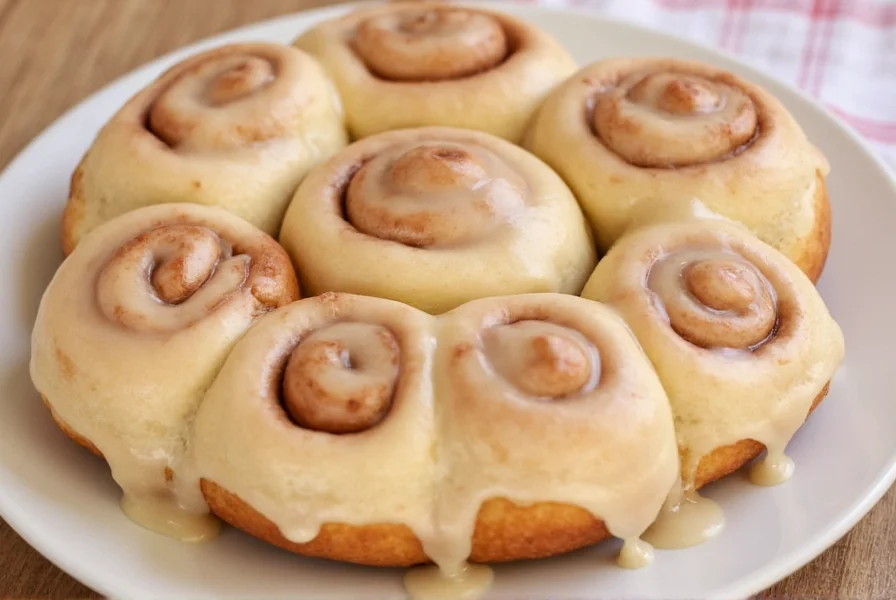 cinnamon roll icing recipe