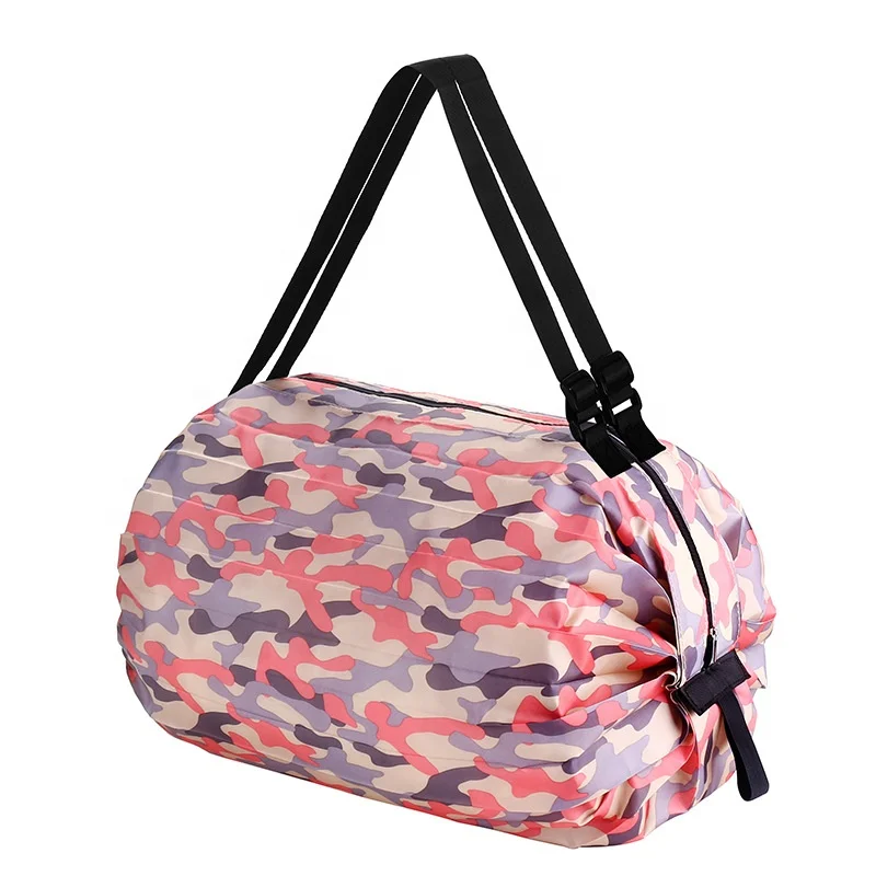 

Large Designed Light Sublimation Polyester Beach Tote Grocery Bag, Luxury Reusable Foldable Printed Clothes Organ Shopping Bags