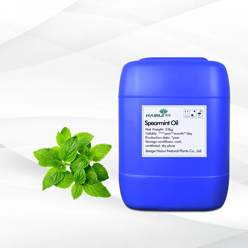 

Factory Supply OEM Plant Extract Spearmint Essential Oil for Massage Grade Bulk Price Spearmint Oil