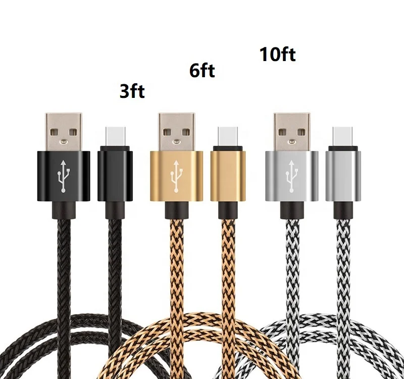 

Cable Usb 3ft 6ft 10ft Amazon Best Sell Charging Cable Usb a 1m 2m 3m ladekabel Phone Charger Cable for iphone, Siver/black/blue/gold