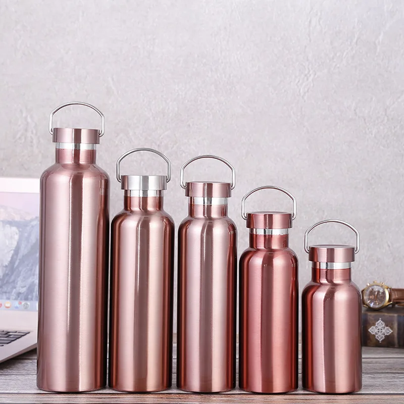 

500/1000ml Stainless Steel Hot Cold Water Girls Vacuum Insulation 24Hours Thermal Cooler Bottle Flask for Travel Sports