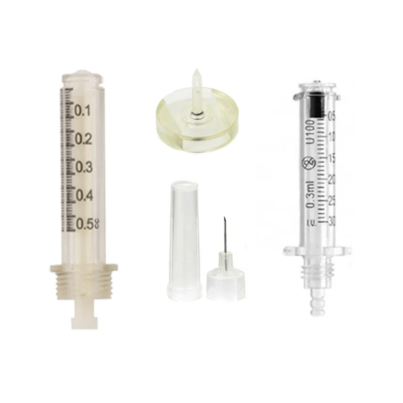 

Good Quality 0.3/0.5ml Disposable ampoule Head for Hyaluronic Pen