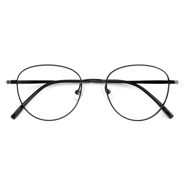 

Metal Color Holder with Carved Temple Master Process Titanium Spectacle Frames