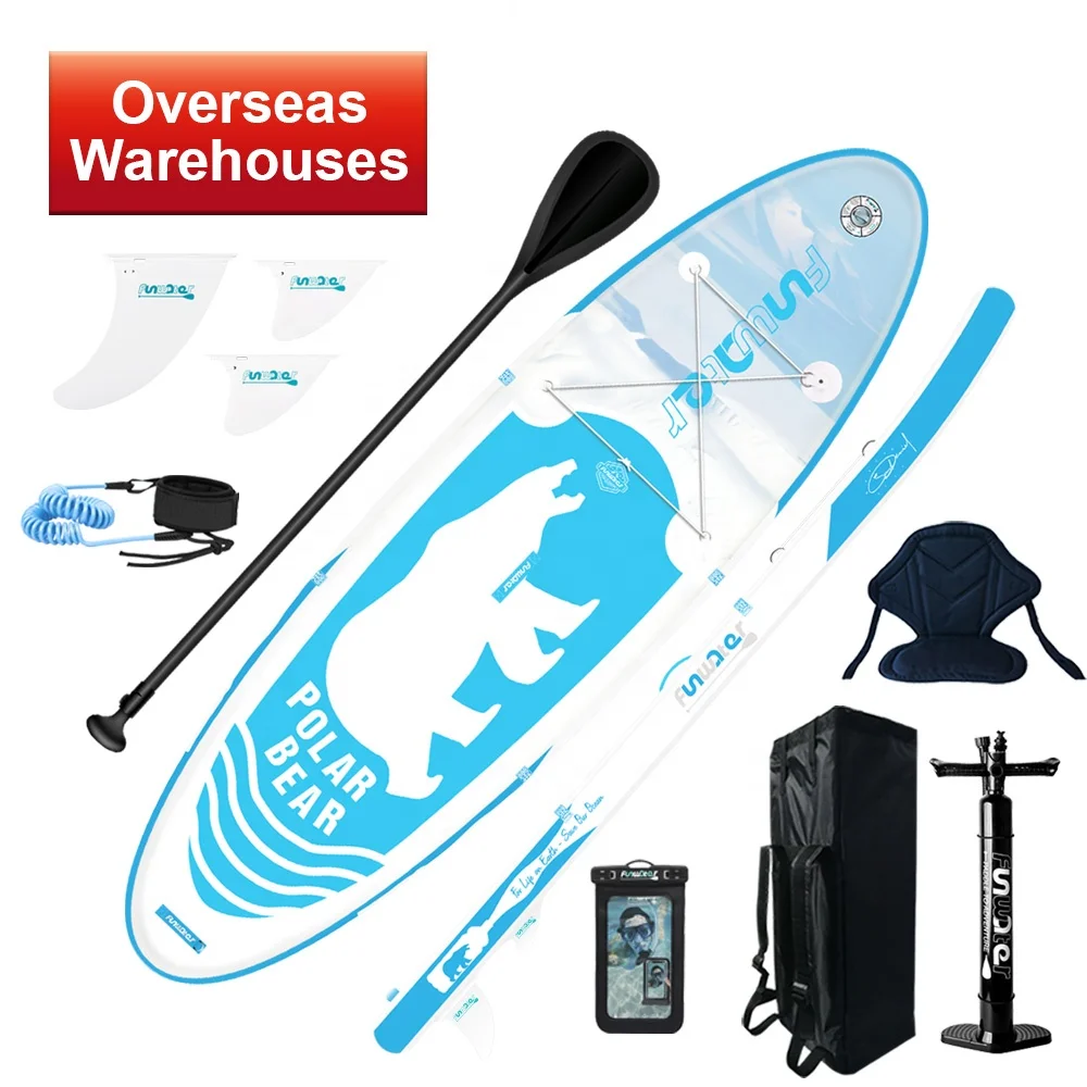 

FUNWATER Drop shipping paddle sup surf custom inflatable touring stand up paddle board