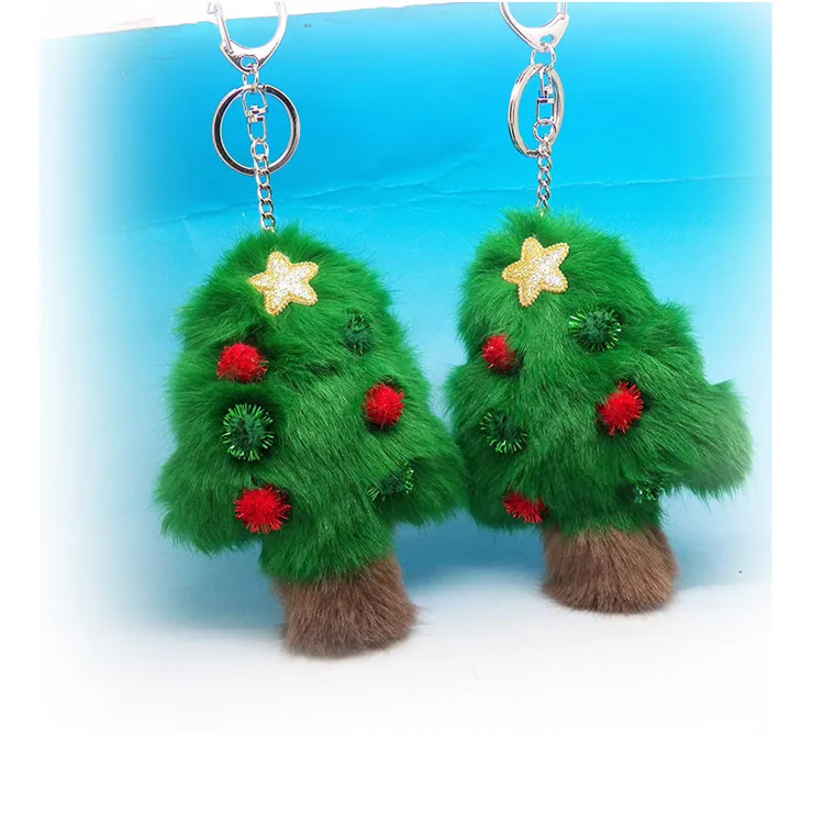 

Y3361 DIY christmas tree keychain, Green