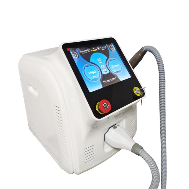 

portable qswitch nd yag laser eyebrow non invasive tattoo removal machines price cost desktop picosecond