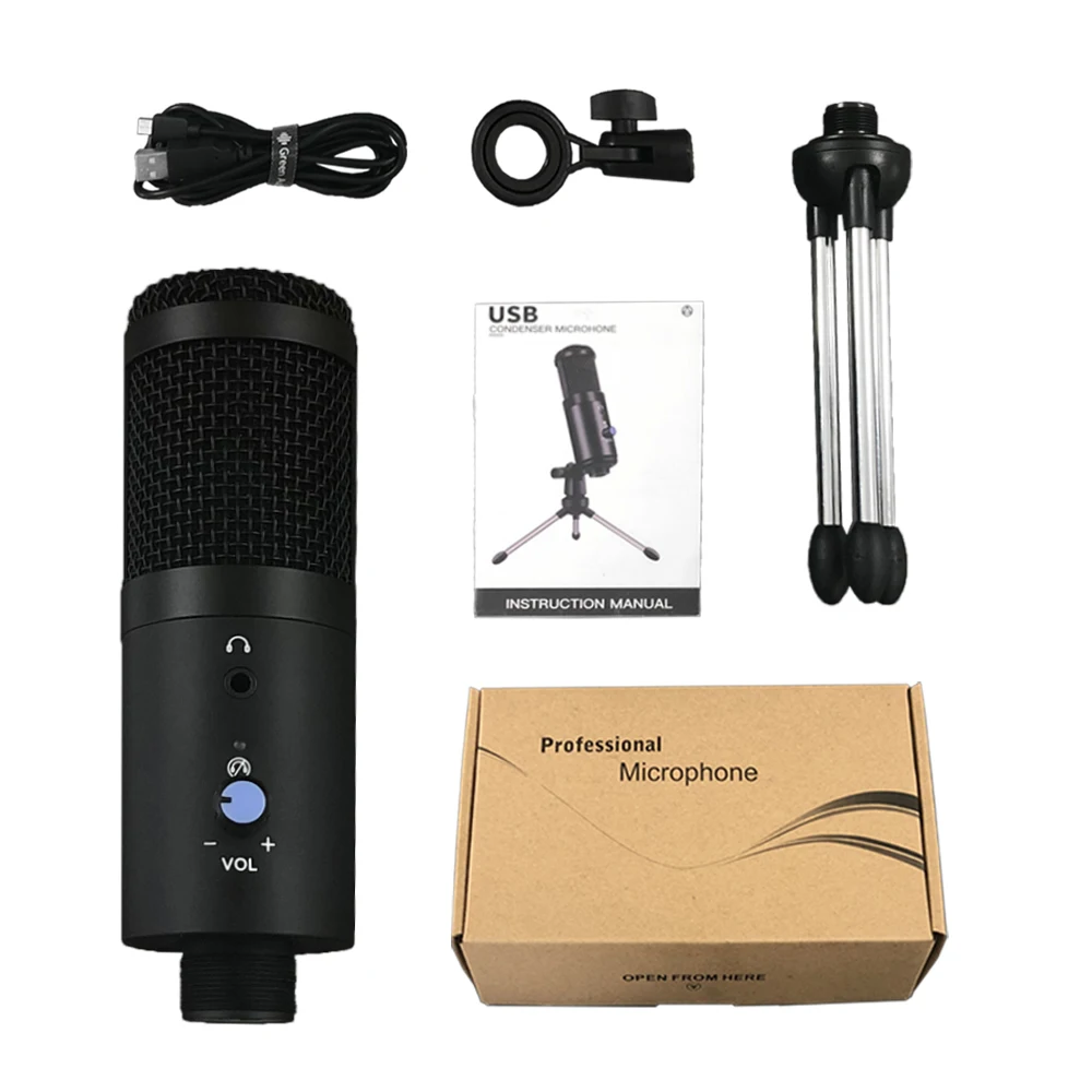 

GAM-A6 Condenser USB Mic Desktop gaming youtube Recording Studio Microphone for Computer Laptop Microphone kit