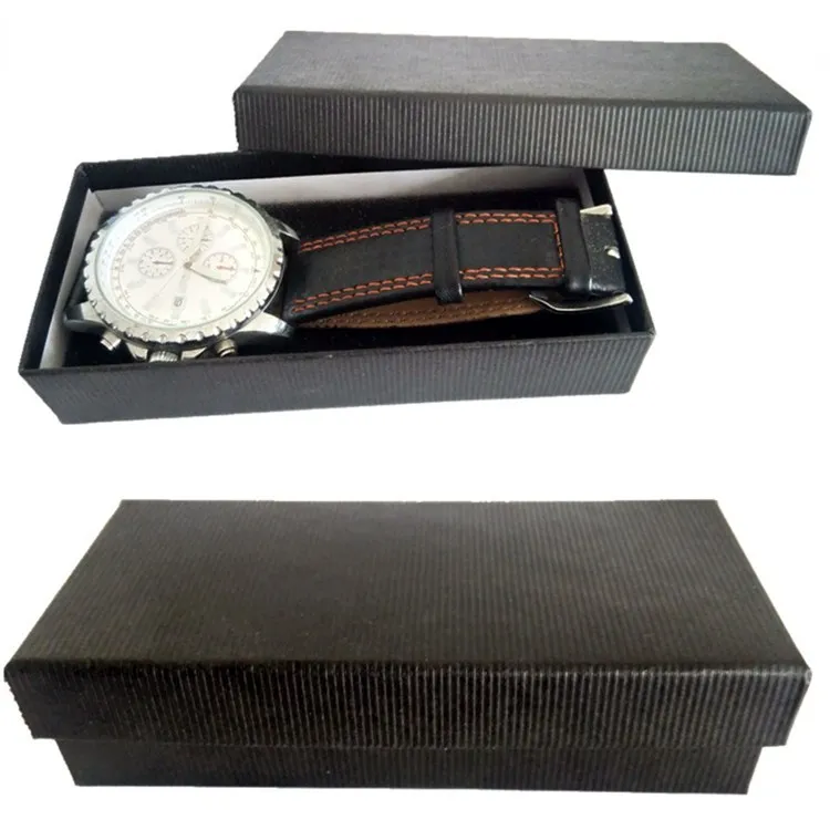 

Factory high quality paper packaging gift personalized watch long jewelry box