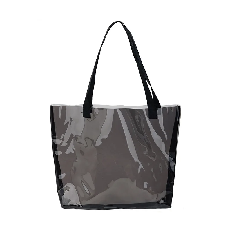 

PVC jelly tote bag candy handbag,logo printed reusable fashion thick pvc tote bag,accept custom shopping bag clear pvc tote bag, Customized color