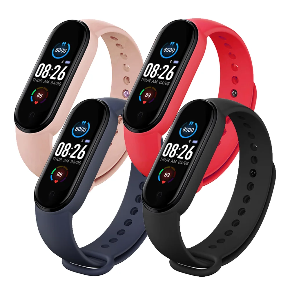 

Free Shipping 1 Sample OK Amazon Hot Selling Smart Wrist Band Bracelet Waterproof Heart Rate Tracker M5 Smart Watch