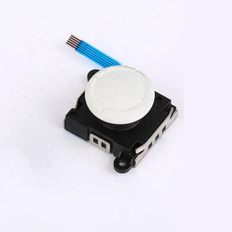 

Replacement 3D Analog Joystick Thumb Sticks Sensor Rocker For Nintendo Switch Lite Joycon, White